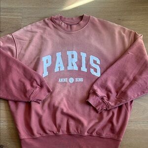 Anine Bing Paris pink  sweatshirt size S